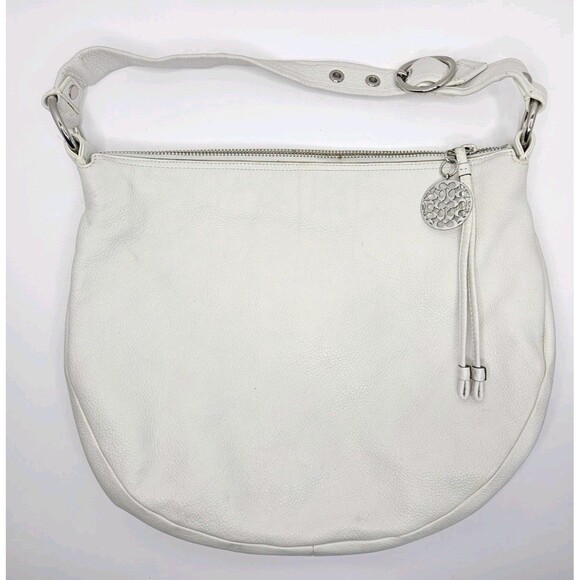 Coach Shoulder Bag Ali Leather Hobo B0969-13655 Soft Cream Winter White - Picture 1 of 9